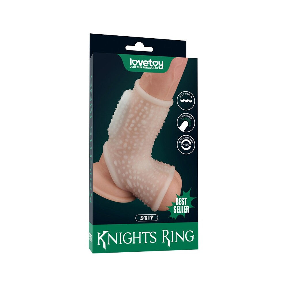 Lovetoy Drip Knights Ring Vibrating Penis Sleeve - Eroticon Ltd