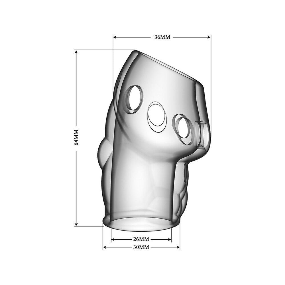 Oscar Penis Sleeve Clear - Eroticon Ltd