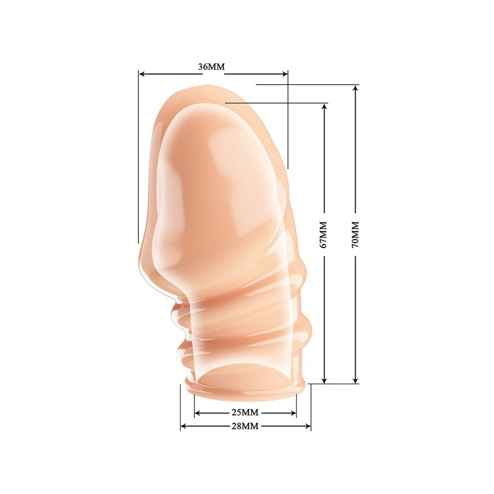 Jeremy Penis Sleeve Flesh Pink - Eroticon Ltd