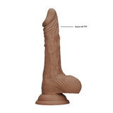 RealRock 7 Inch Dong With Testicles Flesh Tan - Eroticon Ltd
