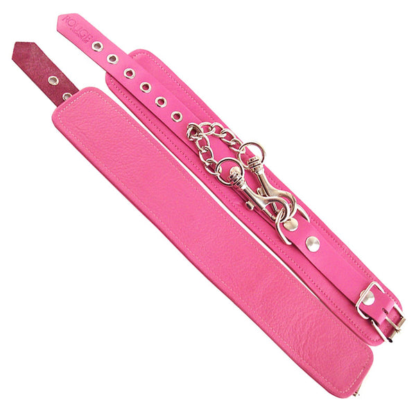 Rouge Garments Ankle Cuffs Pink - Eroticon Ltd