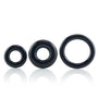 Screaming O RingO x3 Cock Rings Black - Eroticon Ltd