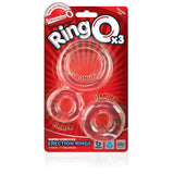 Screaming O RingO x3 Clear Cock Rings - Eroticon Ltd