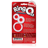 Screaming O RingO x3 Clear Cock Rings - Eroticon Ltd