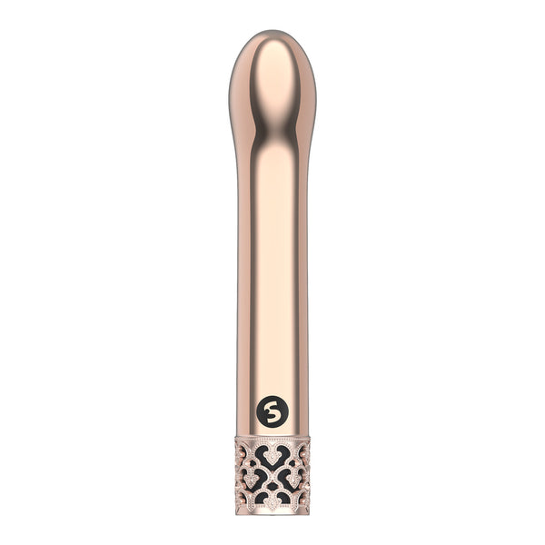 Royal Gems Jewel Rechargeable G Spot Bullet Rose Gold