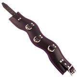Rouge Garments Black And Purple Padded Posture Collar - Eroticon Ltd