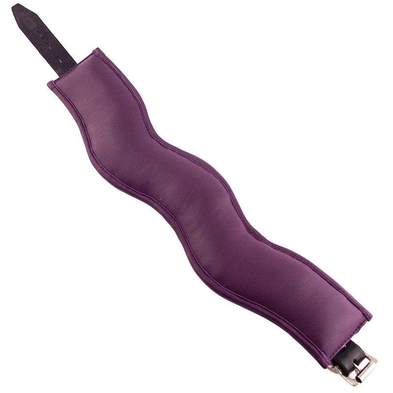 Rouge Garments Black And Purple Padded Posture Collar - Eroticon Ltd