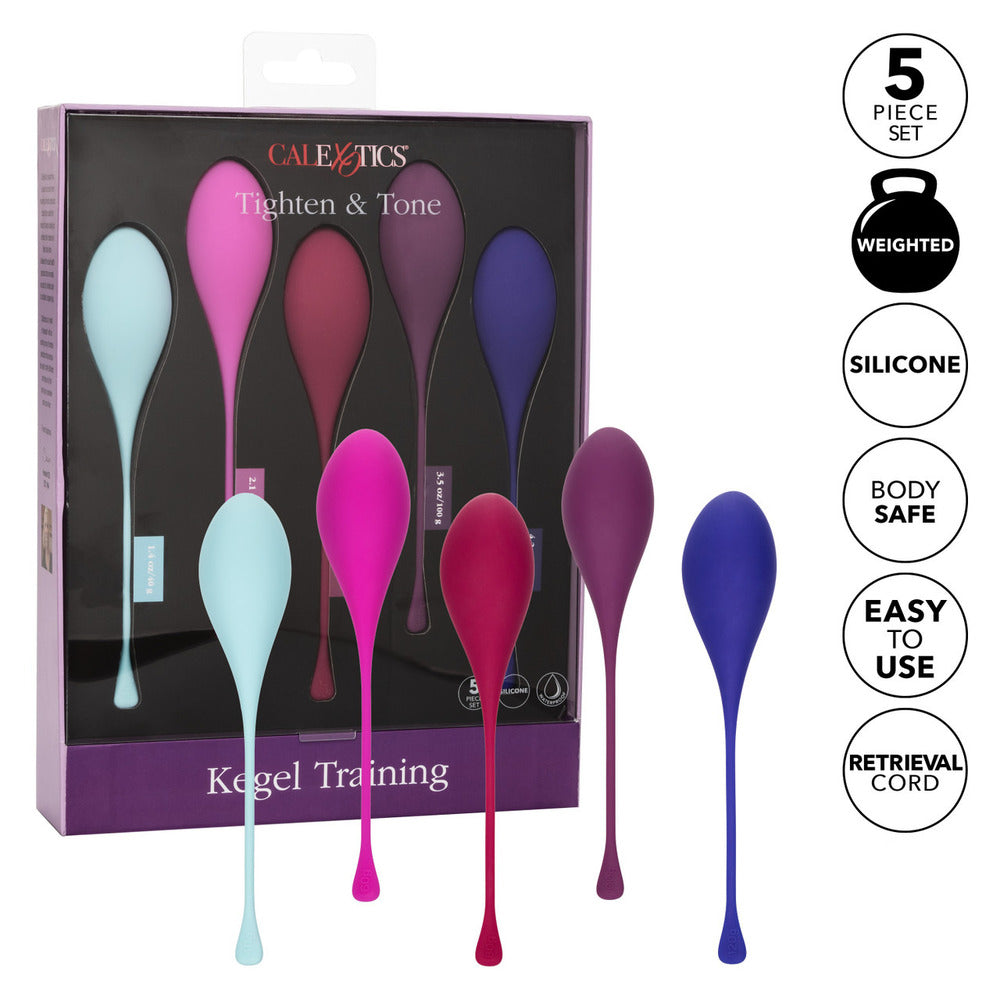 Tighten And Tone Kegel Training 5 Piece Set - Eroticon Ltd