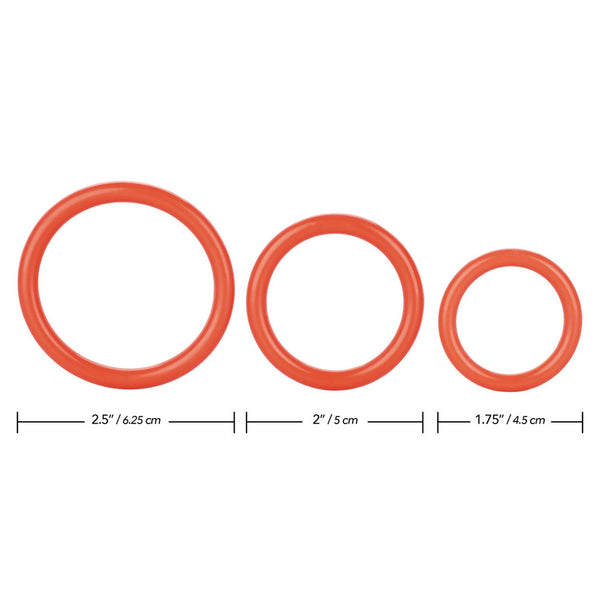TriRings Set Of Three Cockrings - Eroticon Ltd