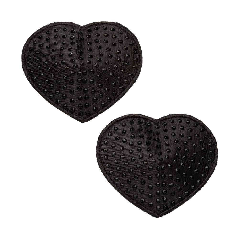 Radiance Black Heart Pasties - Eroticon Ltd