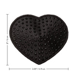 Radiance Black Heart Pasties - Eroticon Ltd