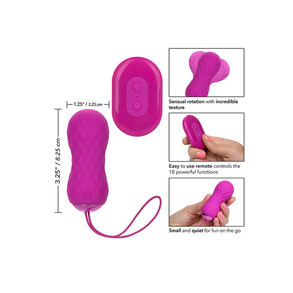 Slay SPINME Remote Control Textured Bullet - Eroticon Ltd