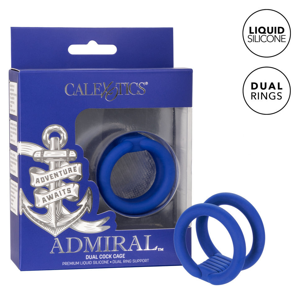 Admiral Dual Cock Cage - Eroticon Ltd