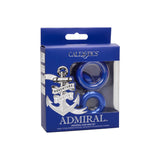 Admiral Universal Cock Ring Set Blue - Eroticon Ltd