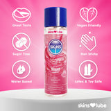 Skins Juicy Bubblegum Blast Waterbased Lubricant 130ml - Eroticon Ltd