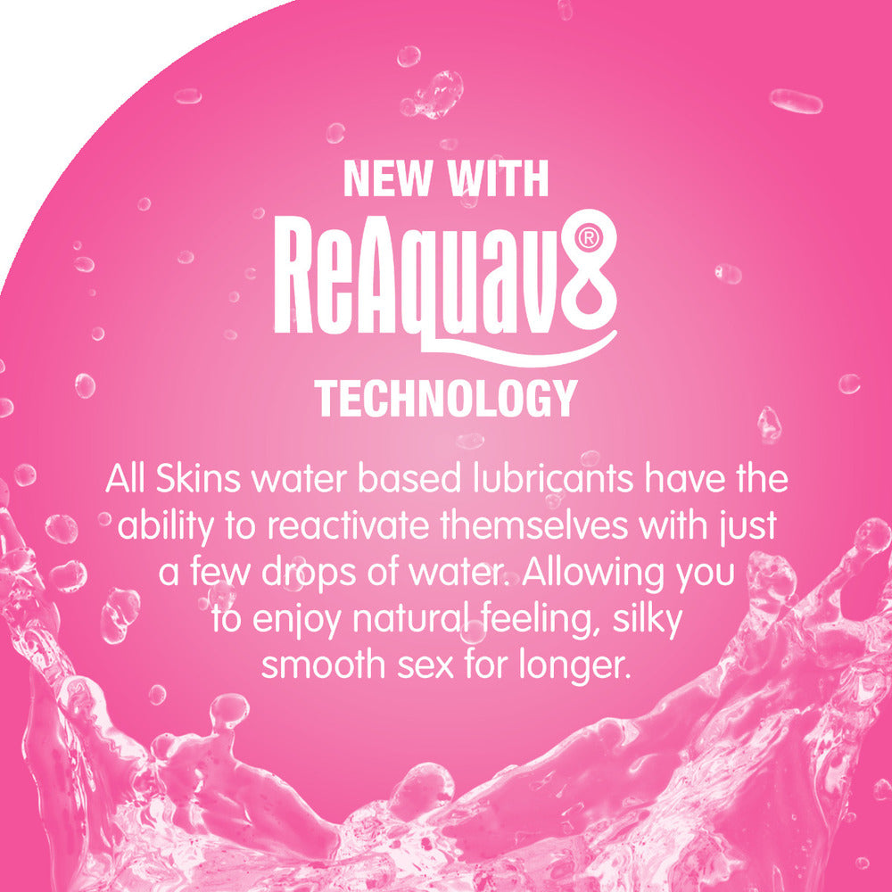 Skins Juicy Bubblegum Blast Waterbased Lubricant 130ml - Eroticon Ltd