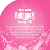 Skins Juicy Bubblegum Blast Waterbased Lubricant 130ml - Eroticon Ltd