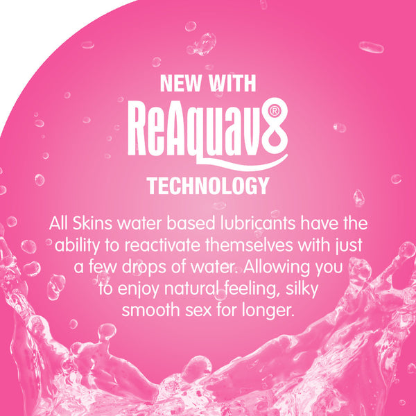 Skins Juicy Bubblegum Blast Waterbased Lubricant 130ml - Eroticon Ltd