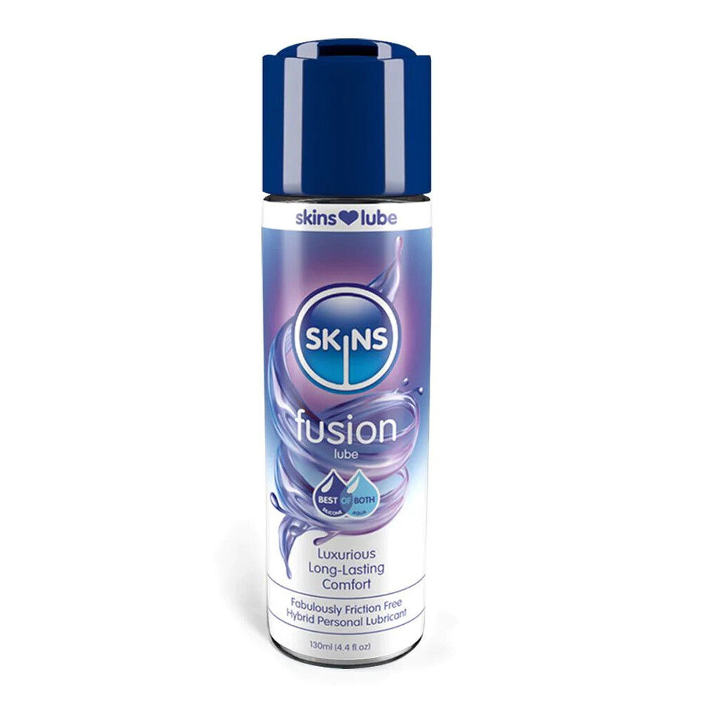 Skins Fusion Hybrid Silicone And Waterbased Lubricant 130ml - Eroticon Ltd