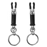 Bondage Ring Barrel Nipple Clamps - Eroticon Ltd