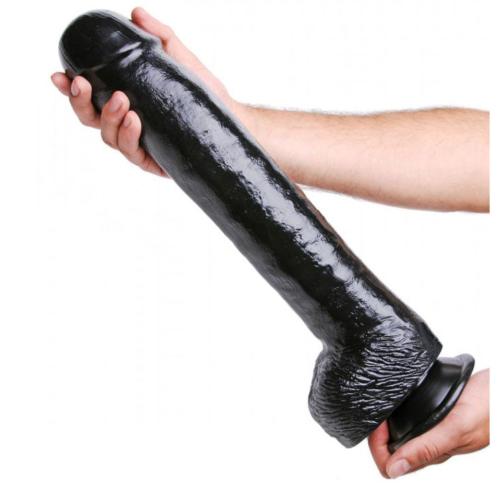 The Black Destroyer Huge Suction Cup Dildo - Eroticon Ltd