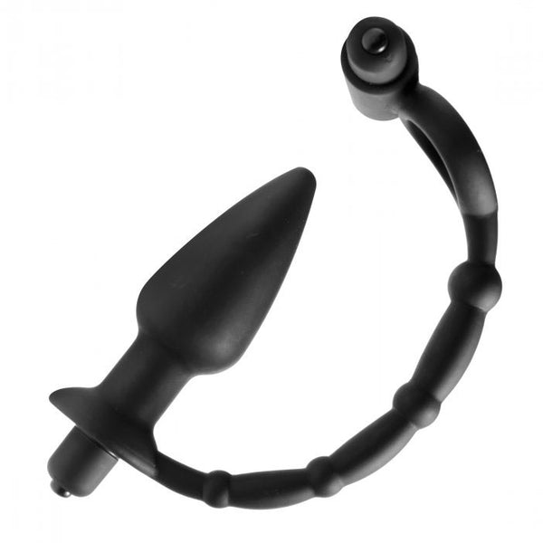 Viaticus Dual Cock Ring And Anal Plug Vibrator - Eroticon Ltd