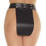 Leather Chastity Brief - Eroticon Ltd