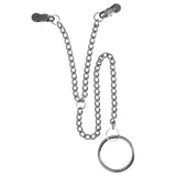 Nipple Clamps With Scrotum Ring - Eroticon Ltd