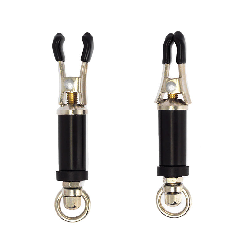 Black Nipple Clamps - Eroticon Ltd